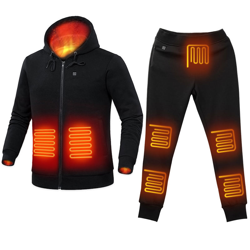 Safety Electric Heated Sweatshirt and Trousers