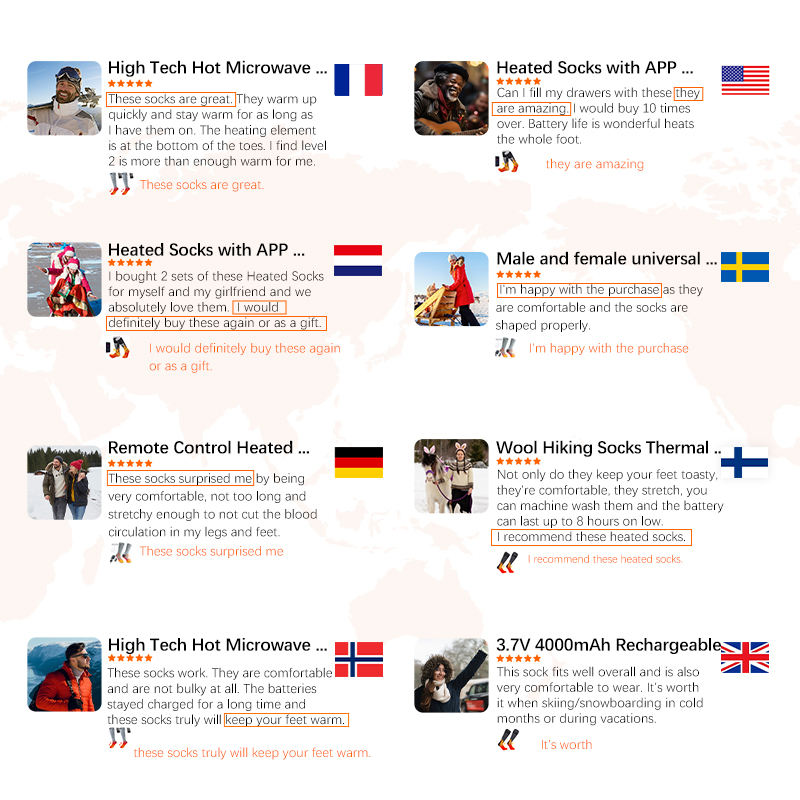 5V Electric Thermal Heated Socks