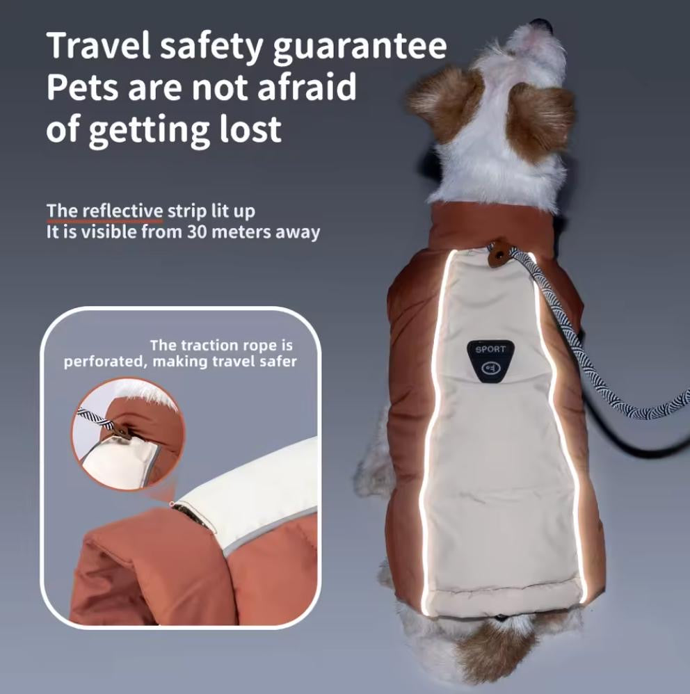 Halo-Dog led Reflective Jacket