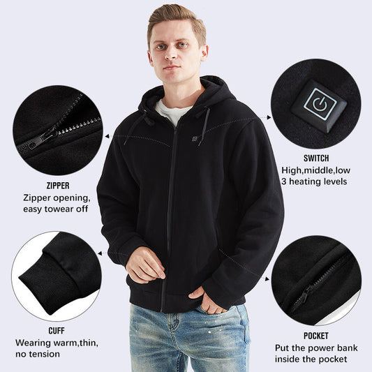 Safety Electric Heated Sweatshirt and Trousers