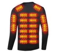 Heated Long Johns Base Layer Set