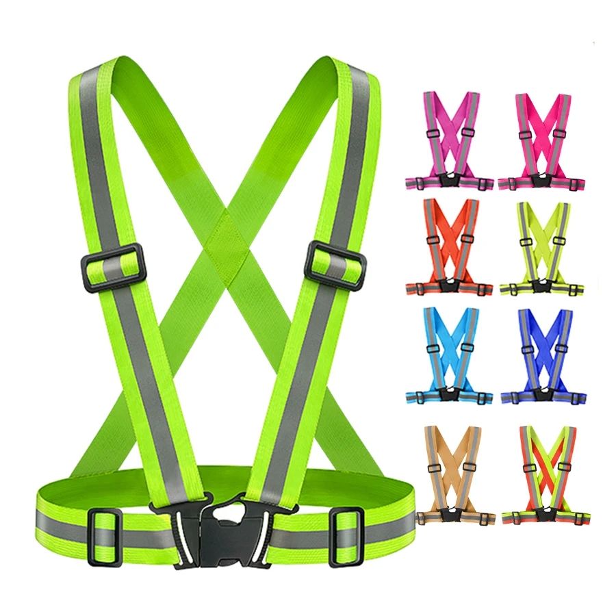 Halo-run LED Rechargeable pull-over Straps