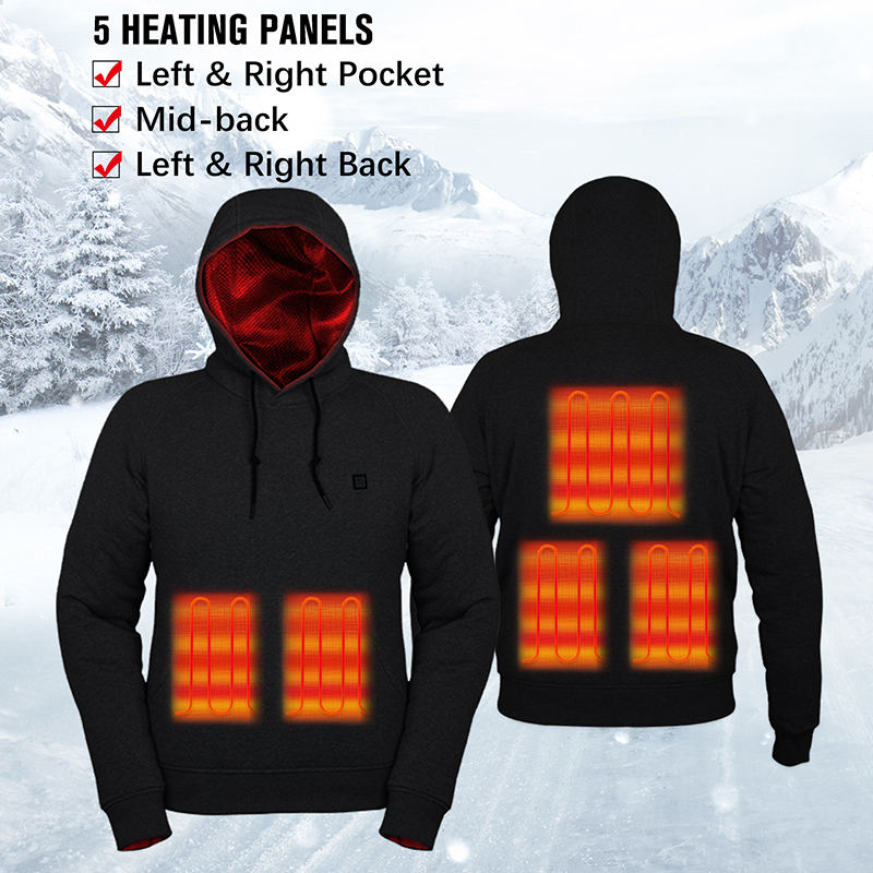 High Quality Fashion Heated Fleece Hoodie