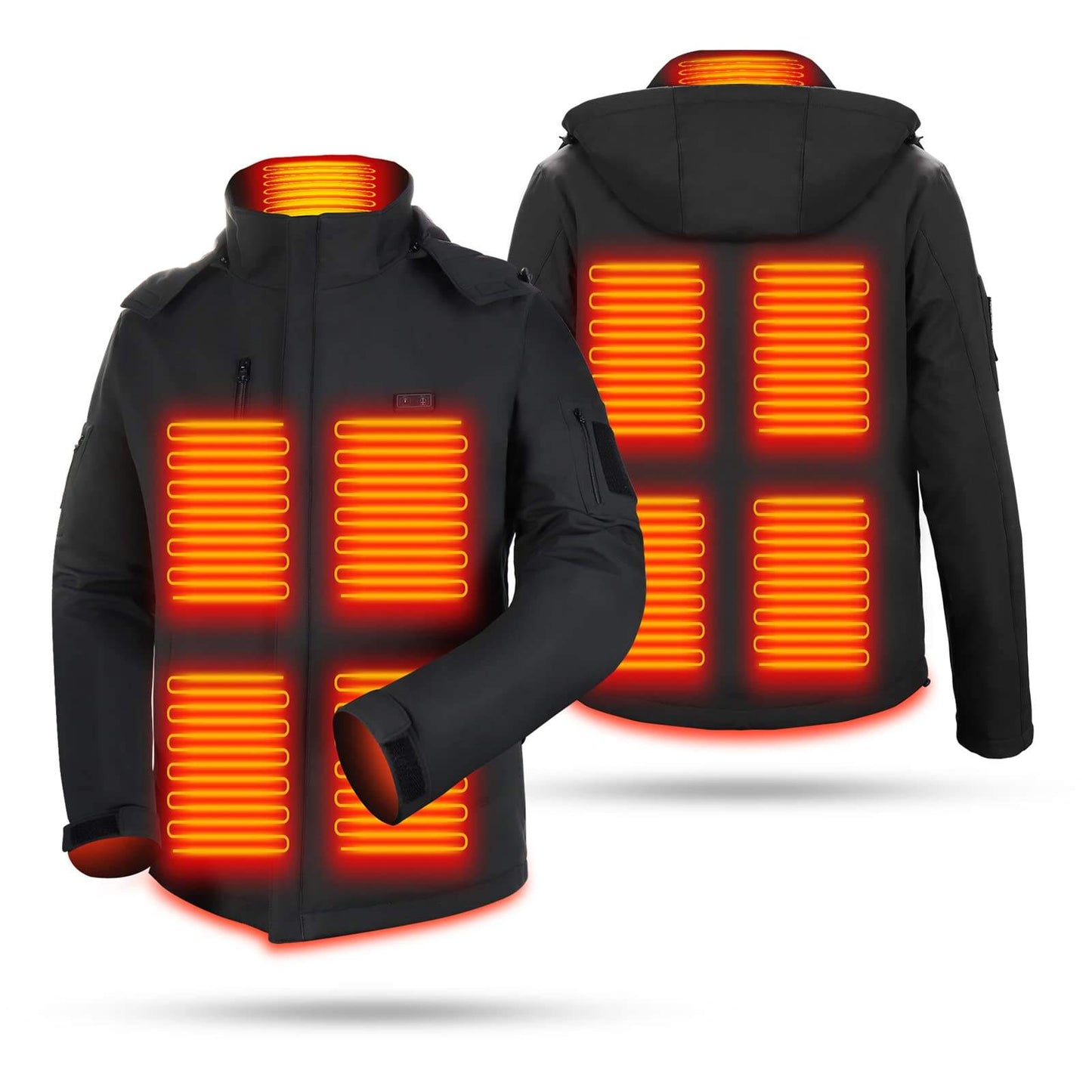 Halo-heat rechargeable jacket or vest.