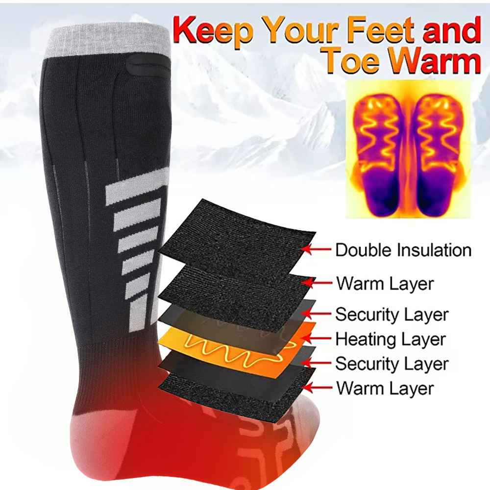 5V Electric Thermal Heated Socks
