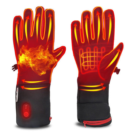 Waterproof Heated&nbsp; Battery Powered Touch Screen Thin Winter Gloves