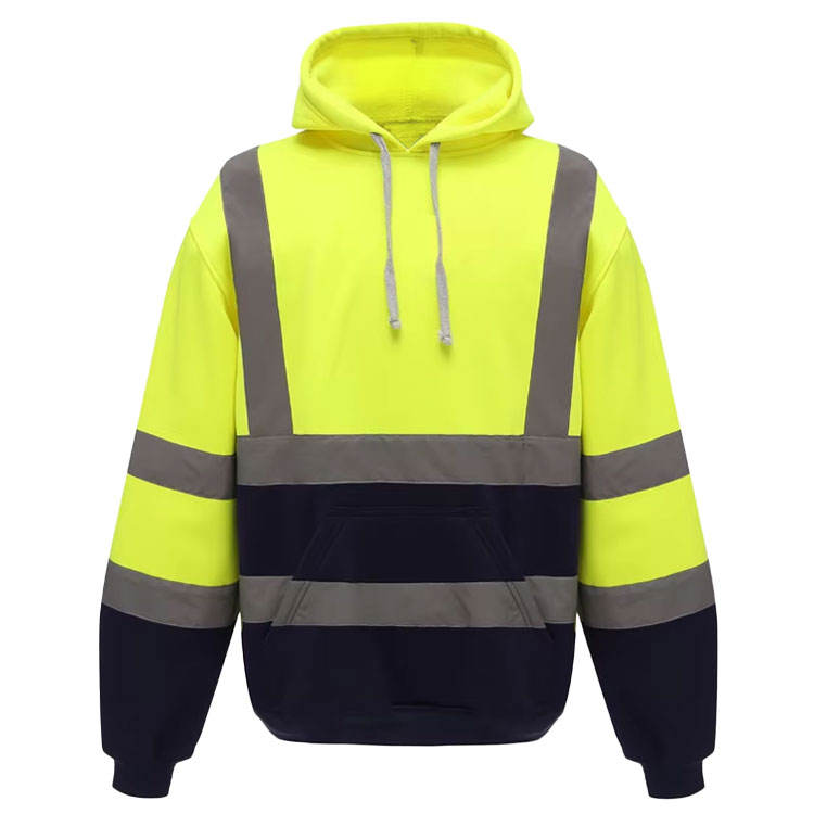 Mens Hoodies luorescent  Construction Reflective Safety Workwear
