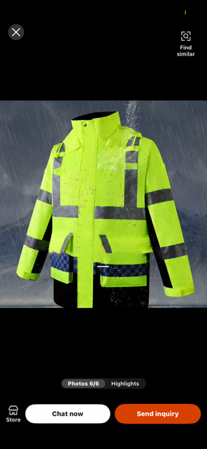 Halo-Construction Reflective Safety Jacket