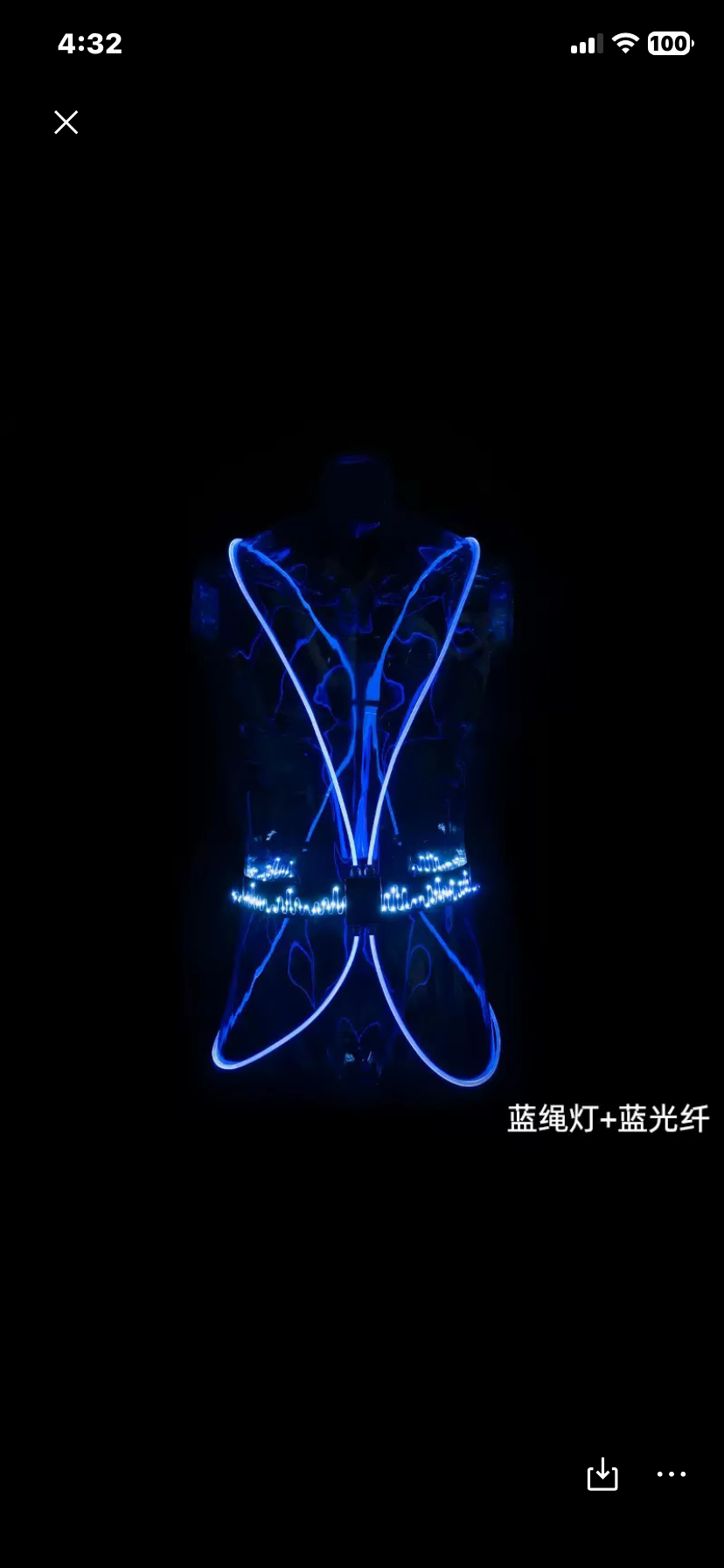 Halo-run LED Rechargeable pull-over Straps