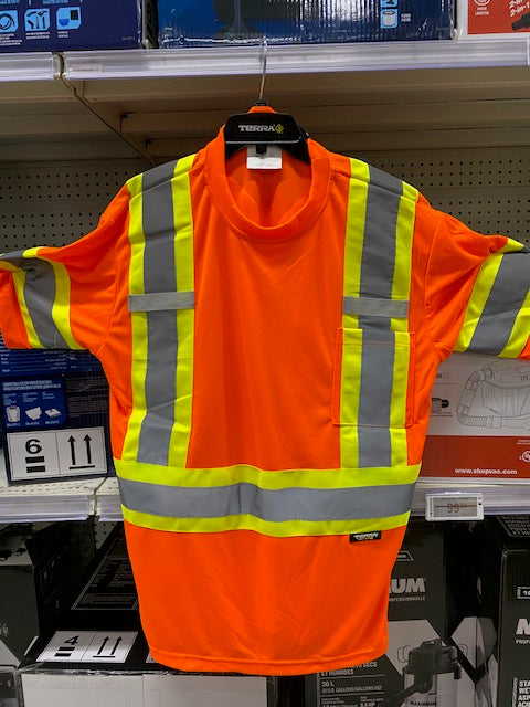 Halo Line Construction Reflective Safety Shirt