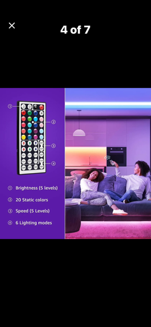 Visible at night   LED Interior house lights