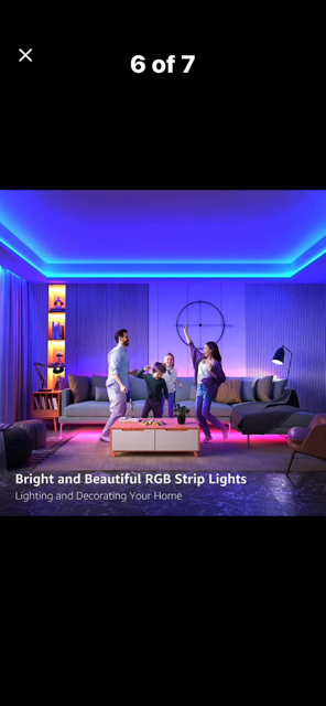 Visible at night   LED Interior house lights