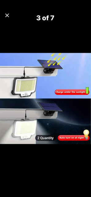 Visible at night LED Exterior house lights