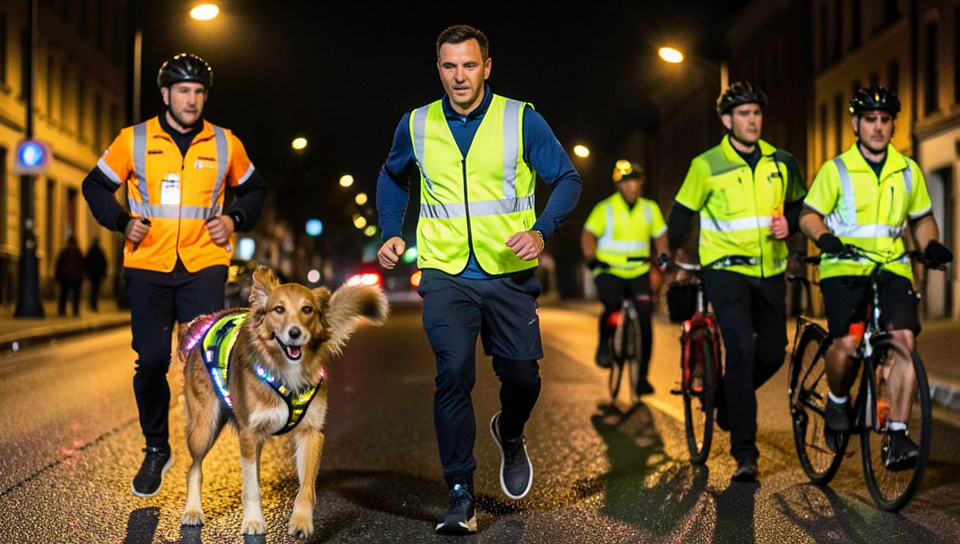 Halo-const LED rechargeable Safety Vests