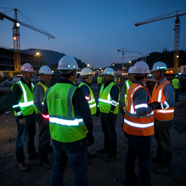 Halo-const LED rechargeable Safety Vests