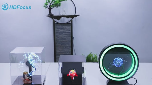 3-D hologram video 7
