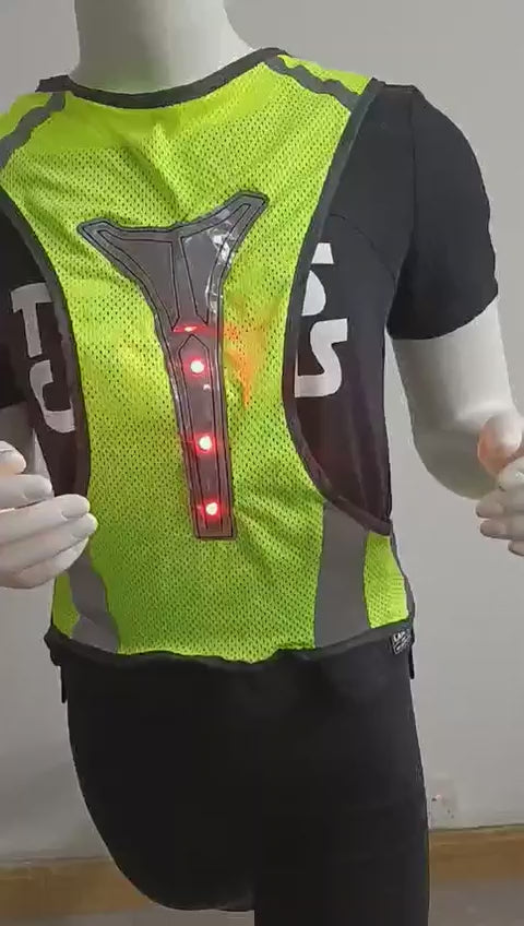 LED running vest