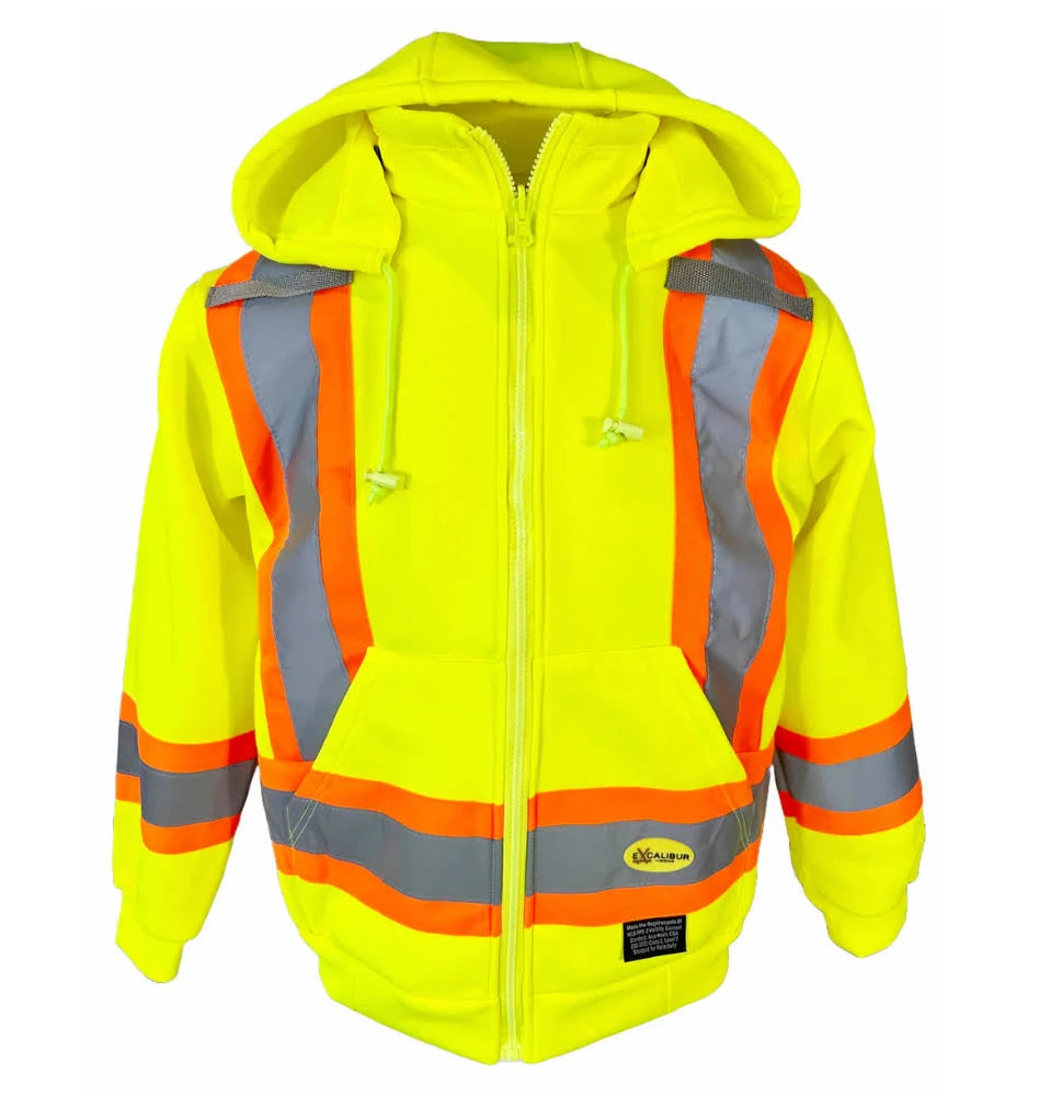 Halo-Construction Reflective Safety Jacket
